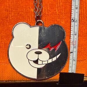 Danganronpa Monochrome Bear necklace anime